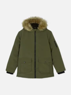 Parka à Capuche En Fausse Fourrure|Primark Hot