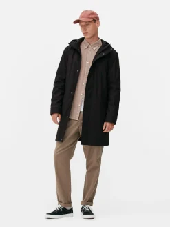 Parka Caoutchoutée à Capuche|Primark
