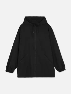 Parka Imperméable Légère à Capuche|Primark Discount