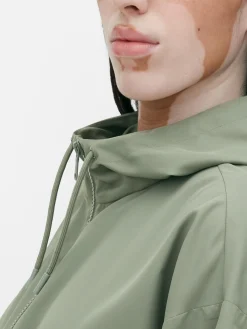 Parka Imperméable Légère à Capuche|Primark New