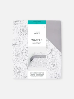 Parure De Lit King Size Texturée à Motif Floral|Primark