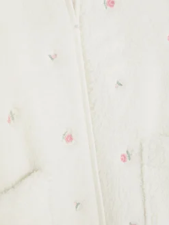 Peignoir De Pyjama Brodé De Roses|Primark Outlet