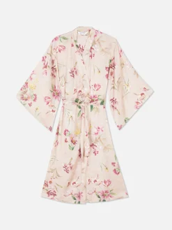 Peignoir Floral En Satin|Primark Hot