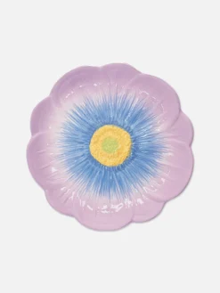 Petite Assiette Texturée En Forme De Fleur|Primark Online