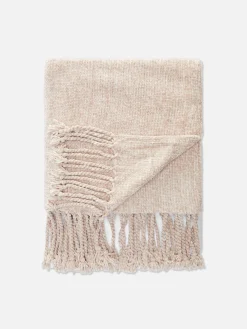 Petite Couverture En Chenille à Pampilles|Primark