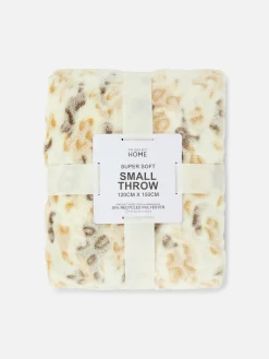 Petite Couverture Ultra-douce à Imprimé Guépard|Primark Online