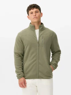 Polaire Zippée à Col Cheminée|Primark Discount