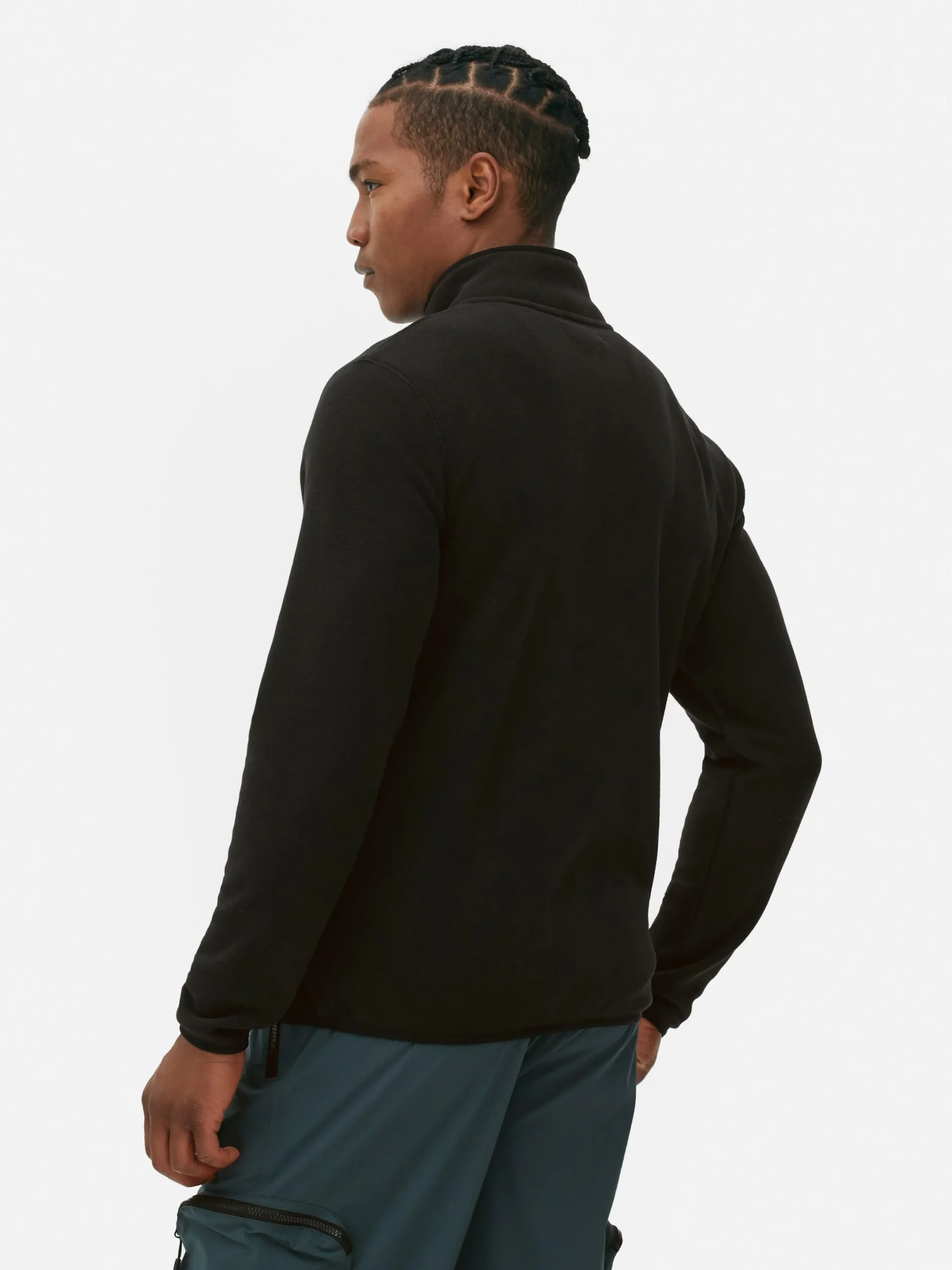 Polaire Zippée à Col Cheminée|Primark Clearance