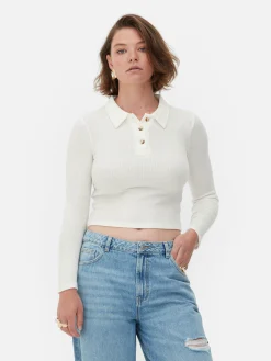 Polo Côtelé à Manches Longues Rita Ora|Primark Discount