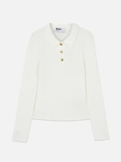 Polo Côtelé à Manches Longues Rita Ora|Primark Discount