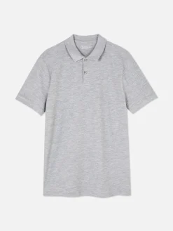 Polo En Piqué à Manches Courtes|Primark Online