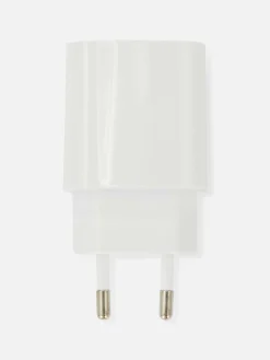 Prise D'adaptateur De Voyage Double à Deux Broches|Primark Discount