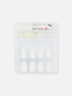 PS... Faux Ongles Brillants En Forme D'amande|Primark Sale