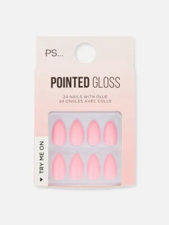 PS... Faux Ongles Brillants Pointus|Primark Clearance