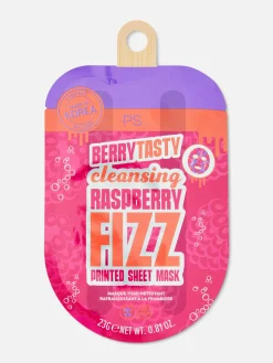 PS... Masque-tissu Fizz Framboise|Primark Clearance