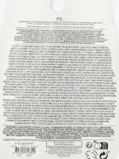 PS... Pro Masque Hydratant Réparateur Bond|Primark Hot