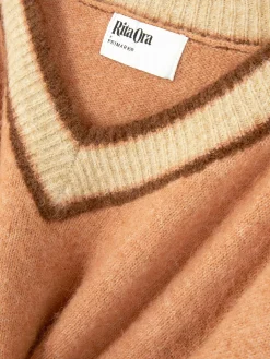 Pull à Col En V Style Vintage Rita Ora|Primark New