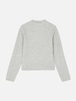 Pull à Col Ras Du Cou Côtelé|Primark Online