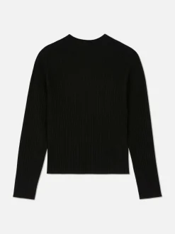 Pull à Col Ras Du Cou Côtelé|Primark