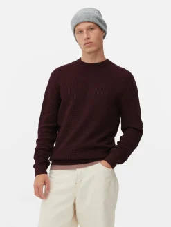 Pull à Col Ras-du-cou En Point De Panier Tressé|Primark Clearance