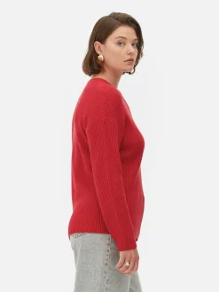 Pull à Col Ras-du-cou Et à Boutons|Primark Online