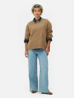 Pull à Col Ras-du-cou Oversize|Primark Hot