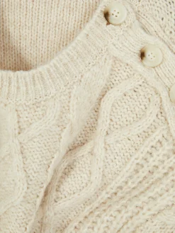 Pull Boutonné En Maille Torsadée Rita Ora|Primark Online