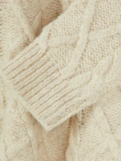 Pull Boutonné En Maille Torsadée Rita Ora|Primark Online