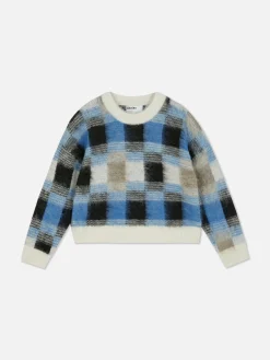 Pull Brossé à Carreaux Rita Ora|Primark Online