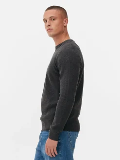 Pull Côtelé à Col Ras-du-cou|Primark Outlet