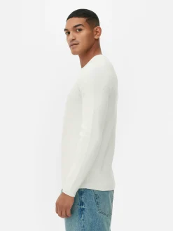 Pull Côtelé à Col Ras-du-cou|Primark