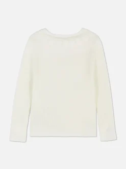 Pull Côtelé Avec Col à Volants|Primark Online