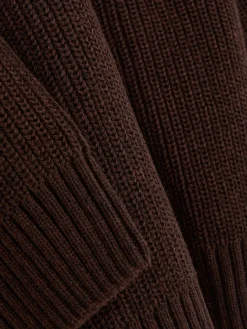 Pull En Maille Côtelée à Col Zippé|Primark Outlet