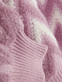 Pull En Maille Duveteuse à Motif Zigzag|Primark New