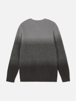 Pull En Maille Texturée à Rayures|Primark