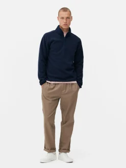 Pull En Molleton à Col Zippé|Primark Discount