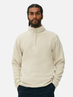 Pull En Molleton à Col Zippé|Primark Discount