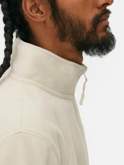 Pull En Molleton à Col Zippé|Primark Discount