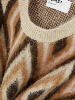 Pull En Tricot à Motif Losange Rita Ora|Primark Online