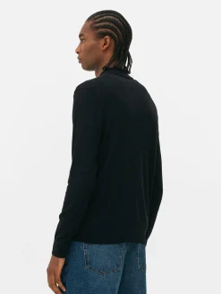 Pull Polo à Manches Longues|Primark New