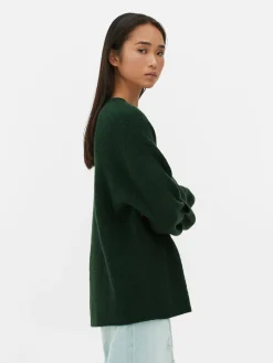 Pull Tricoté Avec Manches à Revers|Primark