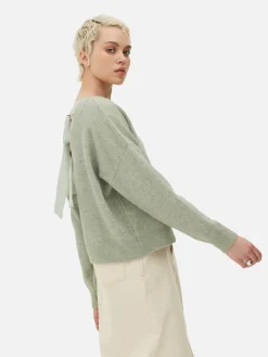 Pull Tricoté Avec Nœud Dans Le Dos|Primark Online