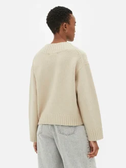 Pull Tricoté épais à Col En V|Primark Sale