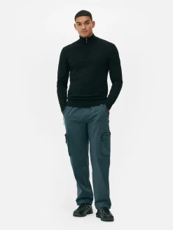 Pull Tricoté Semi-zippé|Primark Outlet