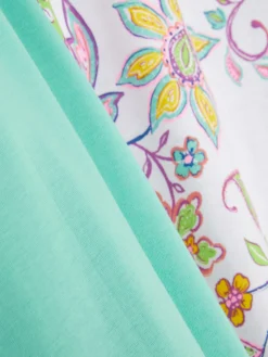 Pyjama à Manches Courtes Et Motif|Primark Clearance