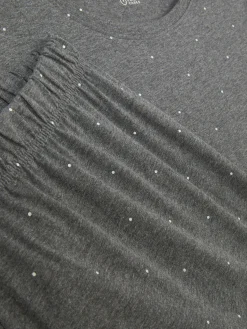 Pyjama à Manches Courtes En Jersey Imprimé|Primark Clearance