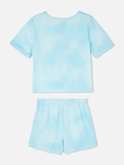 Pyjama à Manches Courtes Tie Dye Disney Lilo & Stitch|Primark Sale