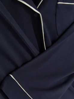 Pyjama Boyfriend En Jersey à Manches Longues|Primark Clearance