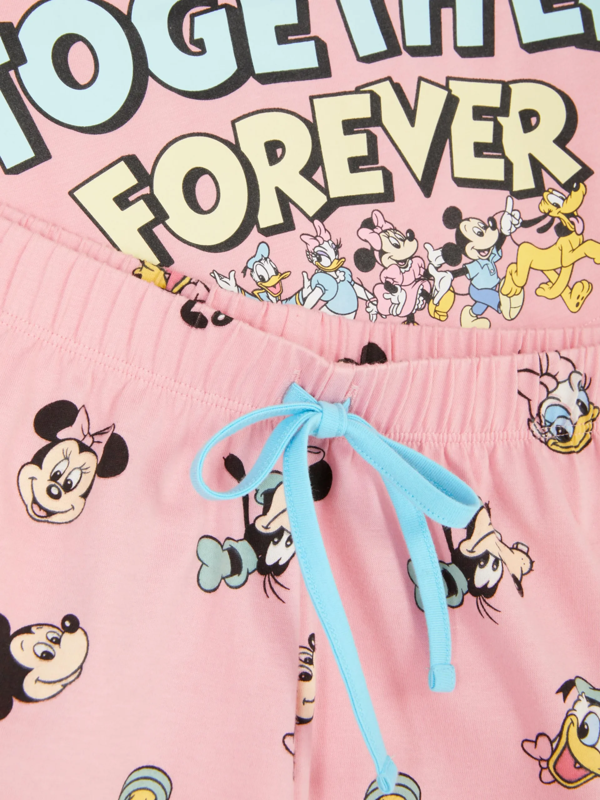 Pyjama Caraco Court Disney Mickey Mouse Et Ses Amis|Primark Sale