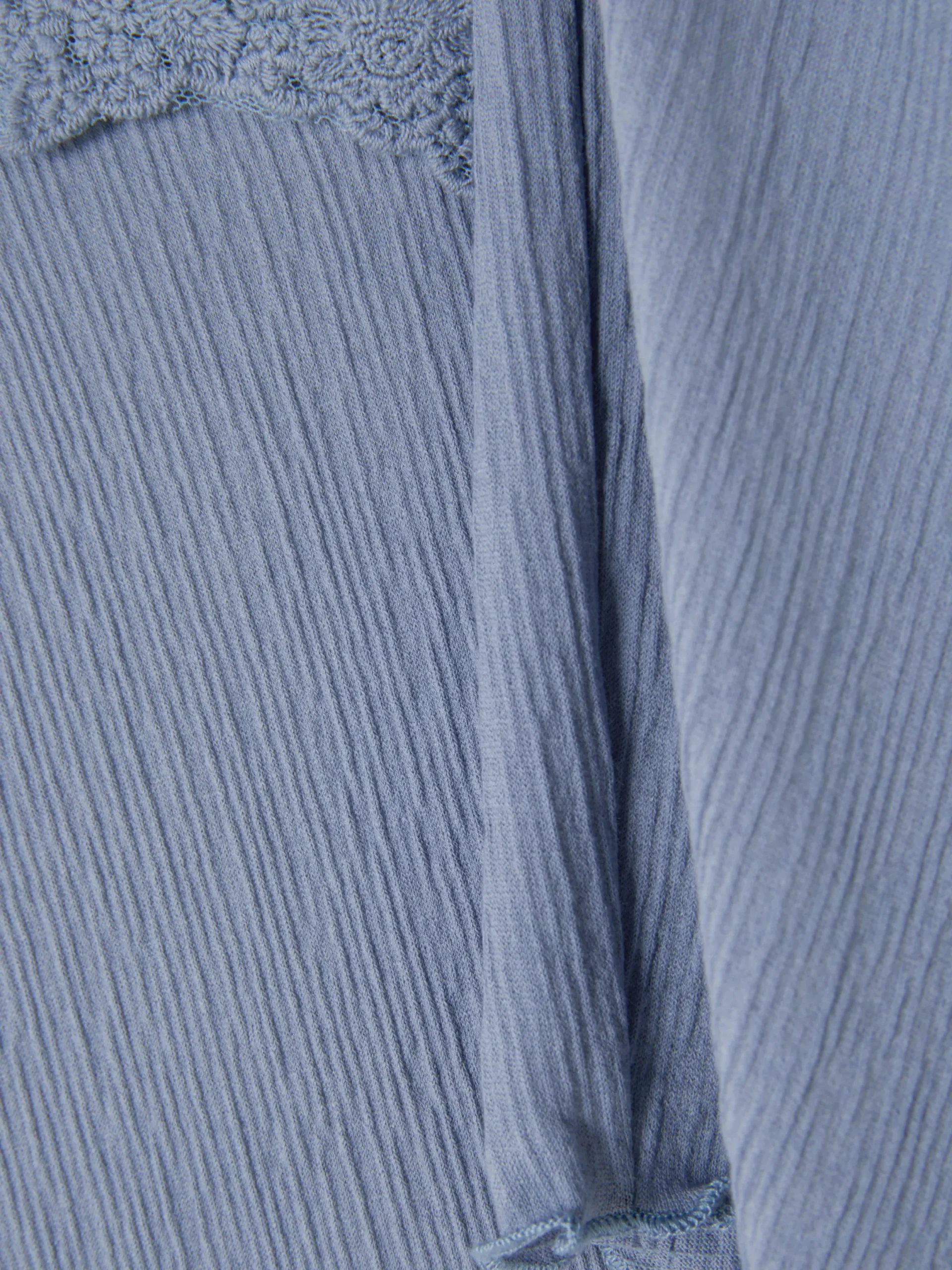 Pyjama Caraco Court Et Short Froissés|Primark